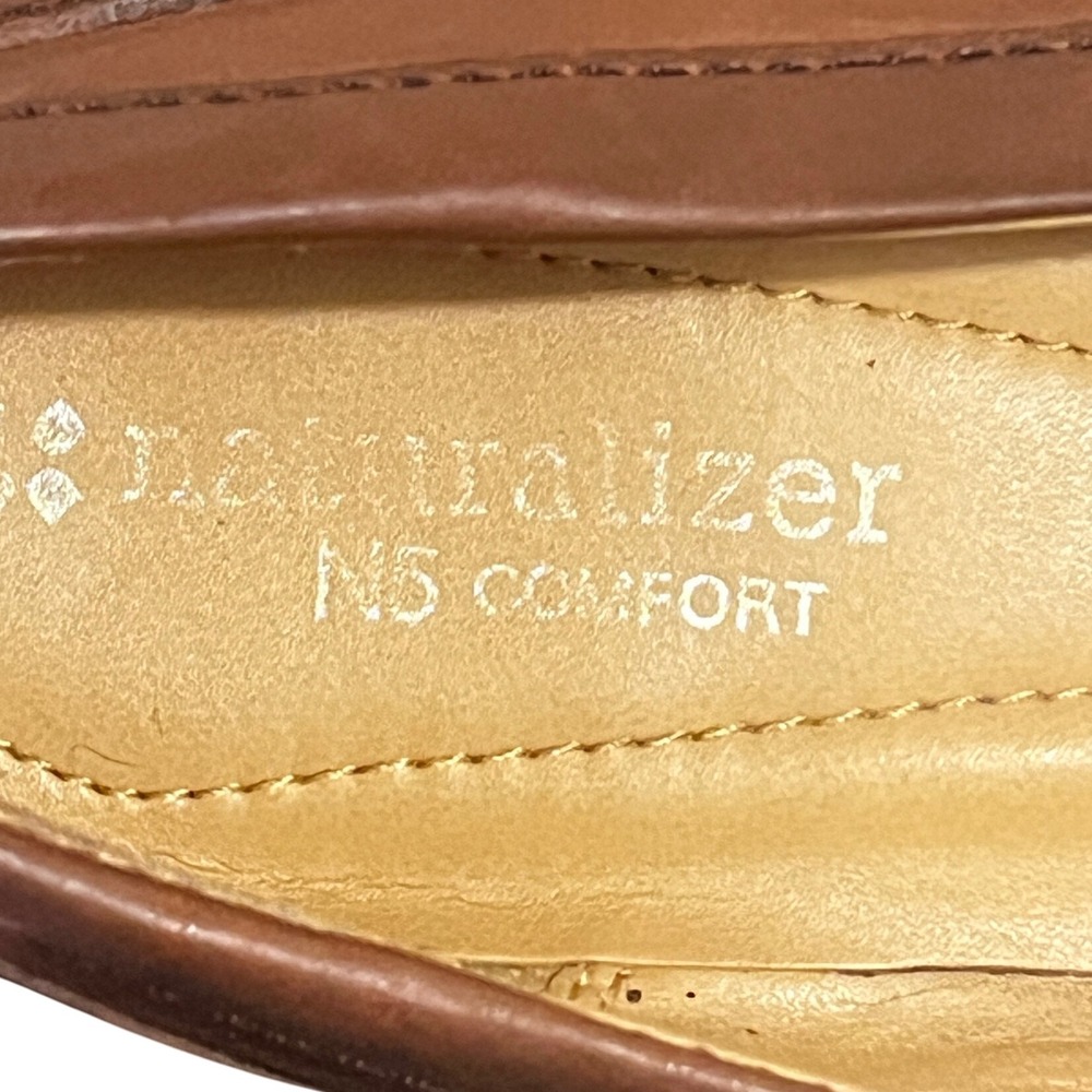 Naturalizer N5 Comfort Leather Loafers Dress Shoes Women's Size 6.5M Brown - Picture 5 of 7